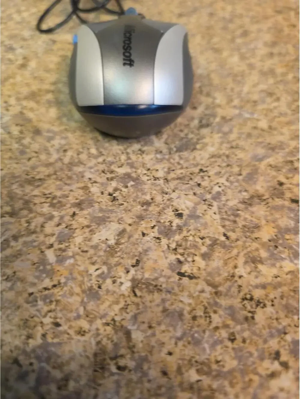 Vintage Microsoft Notebook Optical Mouse 3000 Model 1049 USB Wired - Working